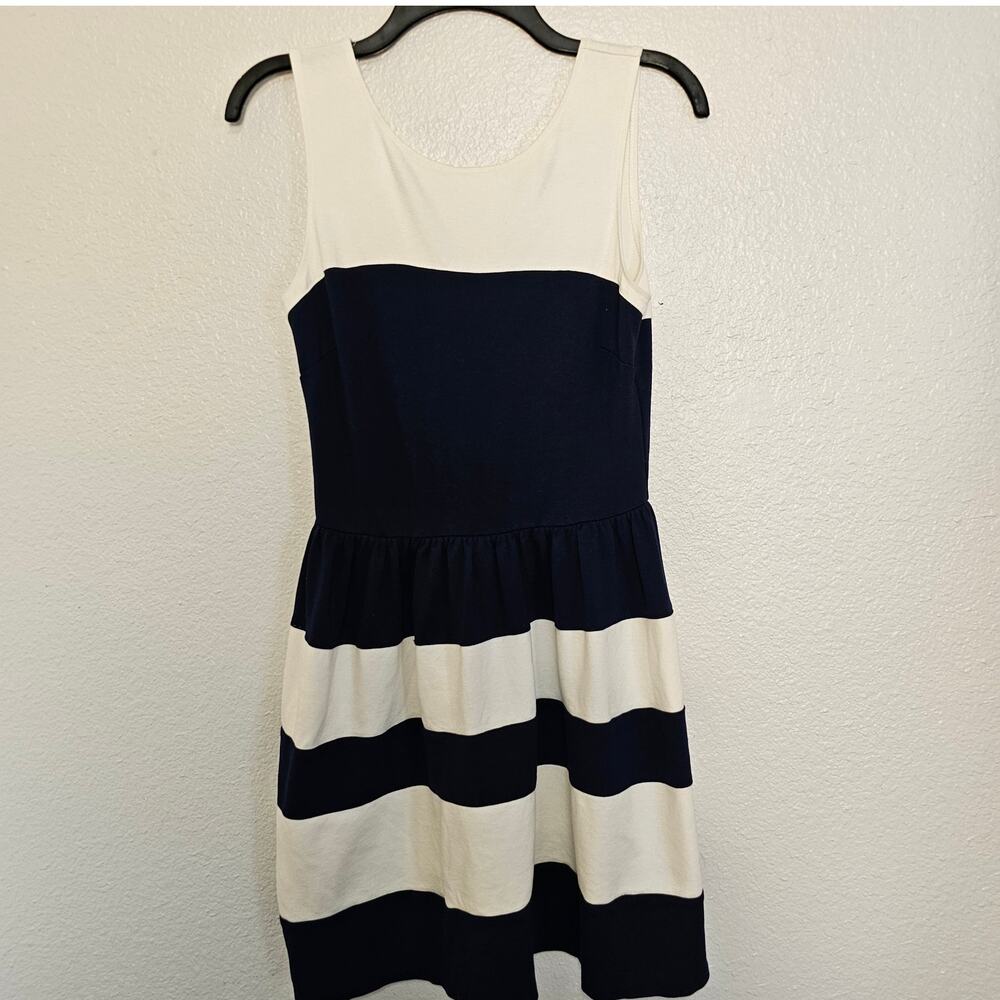 Love...Ady Color Block Zip back‎ Blue/White M